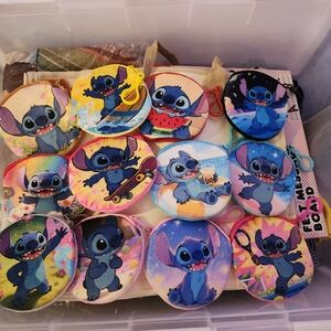 12 Colorful Stitch Character Coin Purses